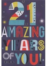 21 Amazing Years Of You!
